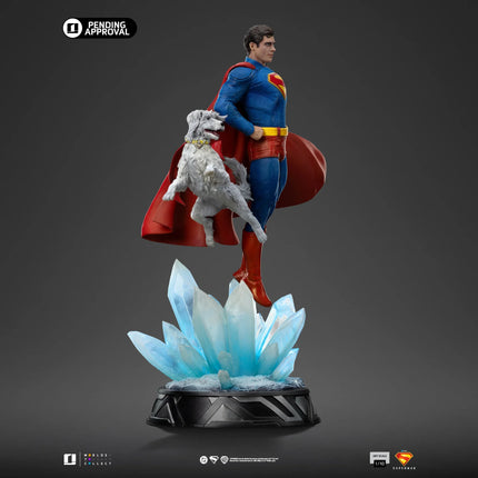 Iron Studios - Superman: Legacy - Superman and Krypto BDS Art Scale Statue 1/10