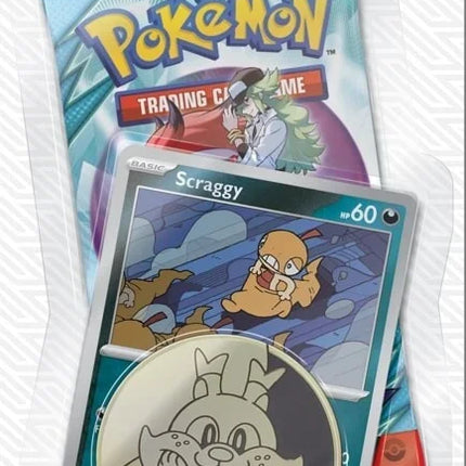 Pokemon TCG - Scarlet & Violet - Journey Together - Checklane Blister - Scraggy