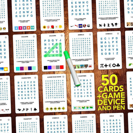 100 PICS - Word Search Puzzles - The Card Vault