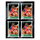 Ultra Pro - 130PT 4-Card Black Border UV One-Touch Magnetic Holder