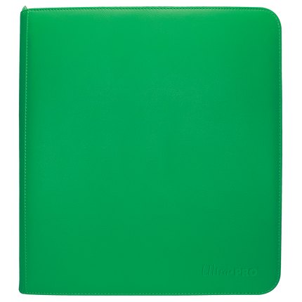 Ultra Pro - Vivid Green 12-Pocket Zippered PRO-Binder