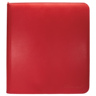 Ultra Pro - Vivid Red 12-Pocket Zippered Pro Binder Album
