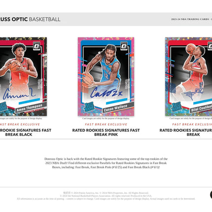 Panini - 2023/24 Donruss Optic Fast Break Basketball (NBA) - Hobby Box