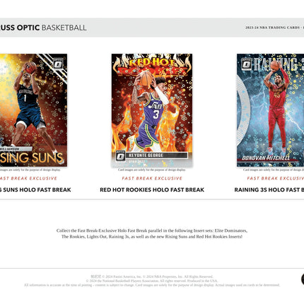 Panini - 2023/24 Donruss Optic Fast Break Basketball (NBA) - Hobby Box