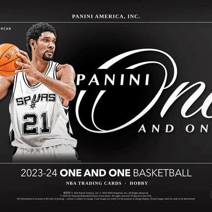 Panini - 2023/24 One and One Basketball (NBA) - Hobby Box