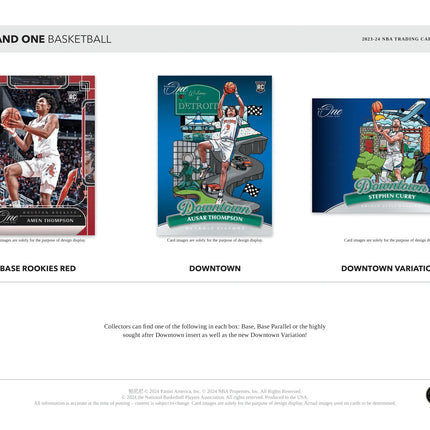 Panini - 2023/24 One and One Basketball (NBA) - Hobby Box