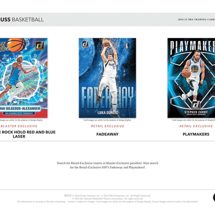 Panini - 2024/25 Donruss Basketball (NBA) - Blaster Box