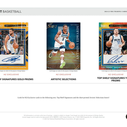 Panini - 2024/25 Select Basketball (NBA) - Hybrid H2 Box