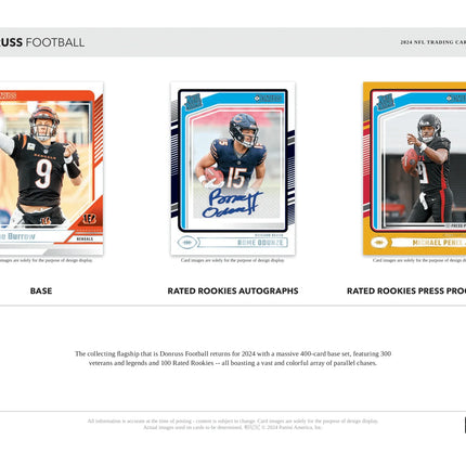 Panini - 2024 Donruss American Football (NFL) - Hobby Box