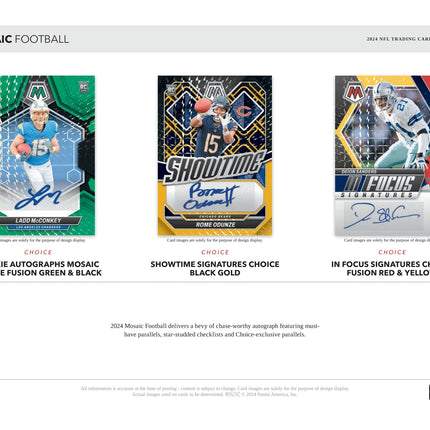 Panini - 2024 Mosaic American Football (NFL) - Choice Box
