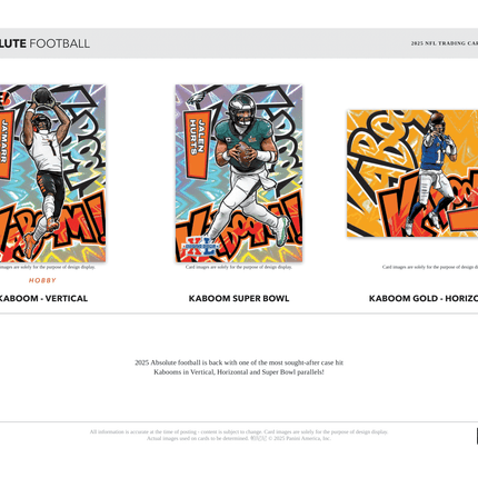 Panini - 2025 Absolute American Football (NFL) - Hobby Box