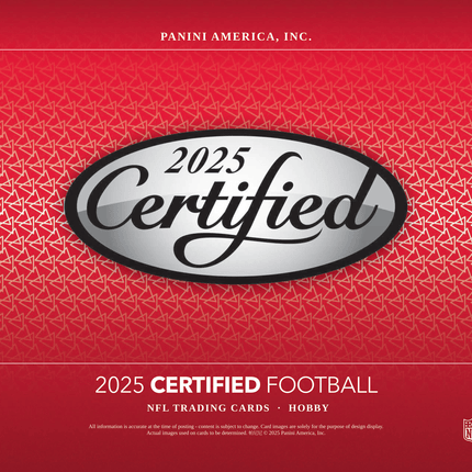 Panini - 2025 Certified American Football (NFL) - Hobby Box