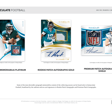 Panini - 2025 Immaculate Collection American Football (NFL) - Hobby Box