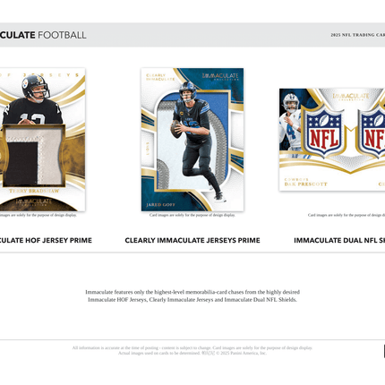 Panini - 2025 Immaculate Collection American Football (NFL) - Hobby Box
