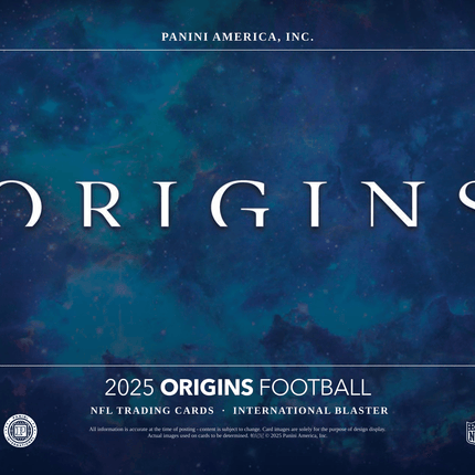 Panini - 2025 Origins American Football (NFL) - International Blaster Box