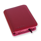 Vault X - 4-Pocket Exo-Tec® Zip Binder - Metallic Red