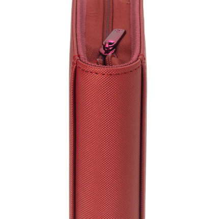 Vault X - 4-Pocket Exo-Tec® Zip Binder - Metallic Red