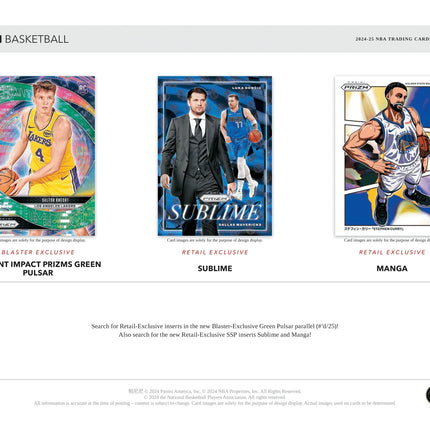 Panini - 2024/25 Prizm Basketball (NBA) - Blaster Box
