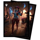 Outlaws of Thunder Junction Stella Lee, Wild Card Deck Protector Sleeves (100ct) for Magic: The Gathering