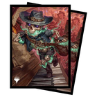 Outlaws of Thunder Junction Tinybones, the Pickpocket Key Art Deck Protector Sleeves (100ct) for Magic: The Gathering