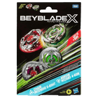 Beyblade X - Dual Pack Set - Chain Incendio 5-60HT and Arrow Wizard 4-60N