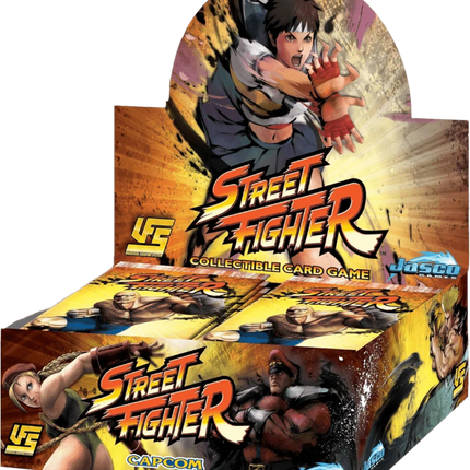 Jasco Games - UFS - Street Fighter Collectible Card Game - Booster Box (24x Packs)