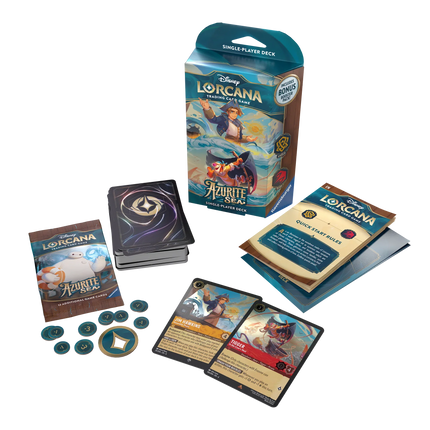 Disney - Lorcana TCG - Azurite Sea - Starter Deck Bundle