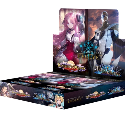 Shadowverse: Evolve - Combined Set 02 - Banquet of Dreams & Trial of the Omens - Display Case (20x Booster Boxes)