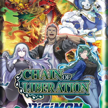 Digimon Card Game - Chain Of Liberation (EX08) - Display Case (12x Booster Boxes)