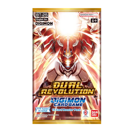 Digimon Card Game - Dual Revolution (BT25) - Booster Box (24 Packs)