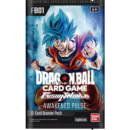 Dragon Ball Super CG Fusion World - Awakened Pulse (FB01) - Booster Box (24x Packs)