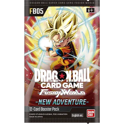 Dragon Ball Super CG Fusion World - New Adventure (FB05) - Booster Pack