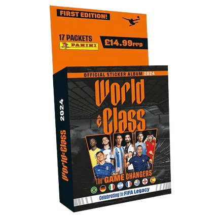 Panini - FIFA 2024 World Class Football (Soccer) Sticker Collection - Mega Multiset