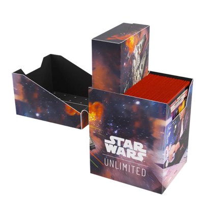 Gamegenic - Star Wars: Unlimited - Soft Crate - Han Solo/Millenium Falcon
