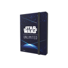 Gamegenic - Star Wars: Unlimited - 18-Pocket Album - Card Back Blue