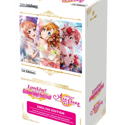 Weiss Schwarz - Love Live! School Idol Festival Series 10th Anniversary - Premium Booster Box (6x Packs)