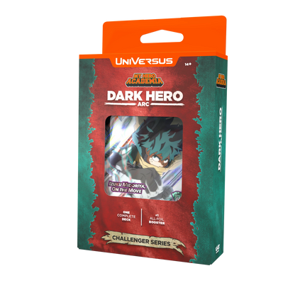 UniVersus CCG - My Hero Academia - Dark Hero Arc Challenger Series Deck