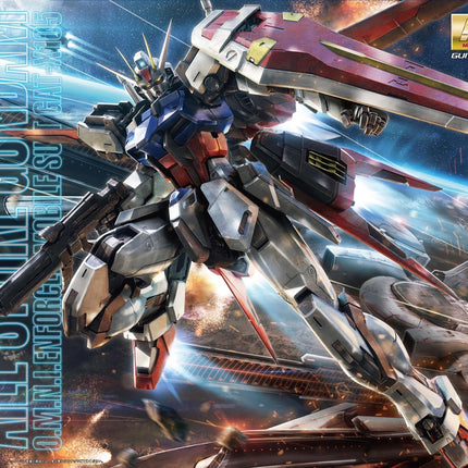 Bandai - Gunpla - MG 1/100 - Mobile Suit Gundam SEED - Aile Strike Gundam Ver. RM