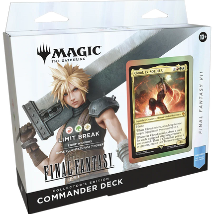 Magic: The Gathering - Universes Beyond - Final Fantasy - Collector Commander Deck - Cloud, Ex-Soldier