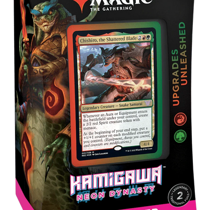 Magic: The Gathering - Kamigawa Neon Dynasty - Commander Deck - Upgrades Unleashed