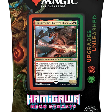 Magic: The Gathering - Kamigawa Neon Dynasty - Commander Deck - Upgrades Unleashed