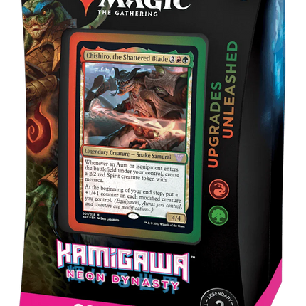 Magic: The Gathering - Kamigawa Neon Dynasty - Commander Deck - Upgrades Unleashed