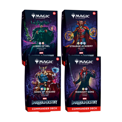 Magic: The Gathering - Universes Beyond - Marvel: Darkhold Destiny - Commander Deck - Bundle