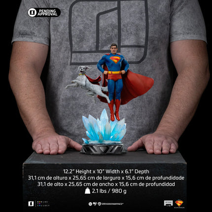 Iron Studios - Superman: Legacy - Superman and Krypto BDS Art Scale Statue 1/10