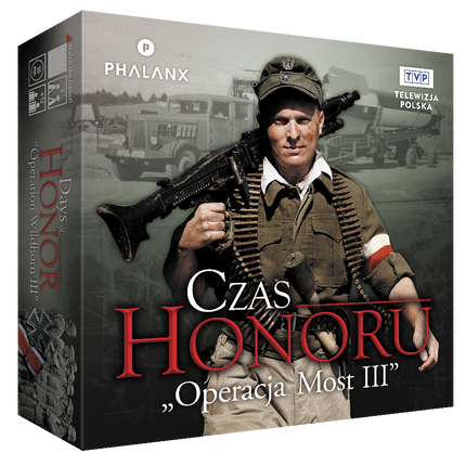 Days of Honor: Operation Wildhorn III retail packaging with English rules
