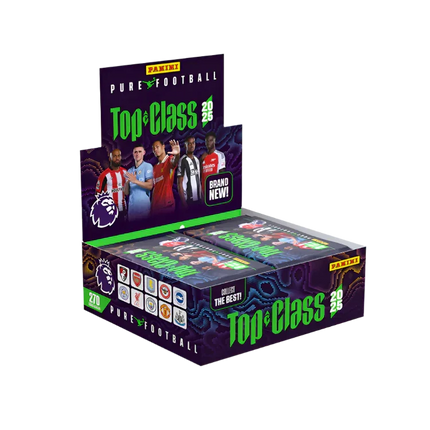 Panini - 2025 Premier League Top Class Football (Soccer) - Booster Box (24x Packs)
