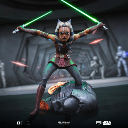 Iron Studios - Star Wars: Clone Wars - Ahsoka Tano BDS Art Scale Statue 1/10