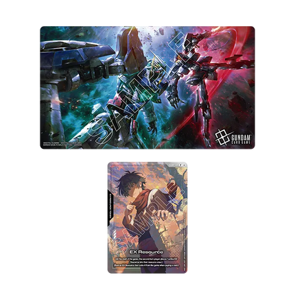 Gundam Card Game - Official Playmat & Card Set - Mobile Suit Gundam 00