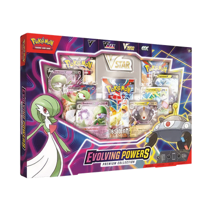 Pokemon TCG - Evolving Powers Collection Box & Team Rocket Tin (Nidoking) - Bundle