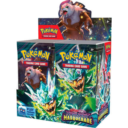 Pokemon TCG - Scarlet & Violet - Twilight Masquerade - Booster Box (36x Packs)